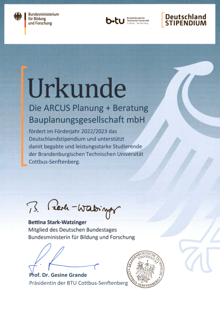 Urkunde_Deutschlandstipendium